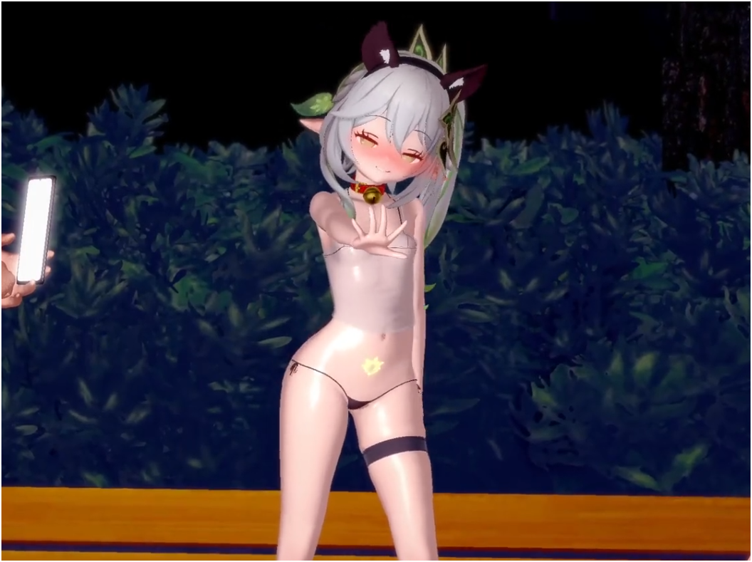 態猫耳ナヒーダちゃんの公園デビュー-Animation_Rcy[R站]